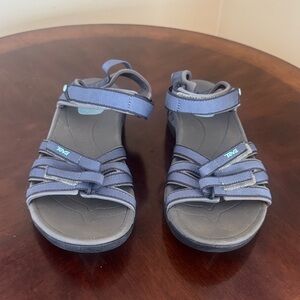 Teva Women’s Navy and Black Strappy Sport Sandals